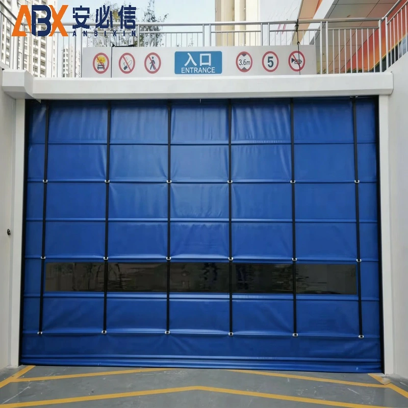 中卫市软帘堆积门